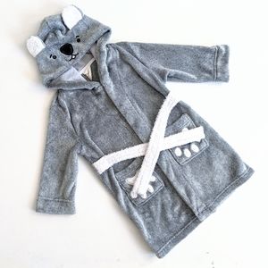CAT & JACK Gray Koala Robe